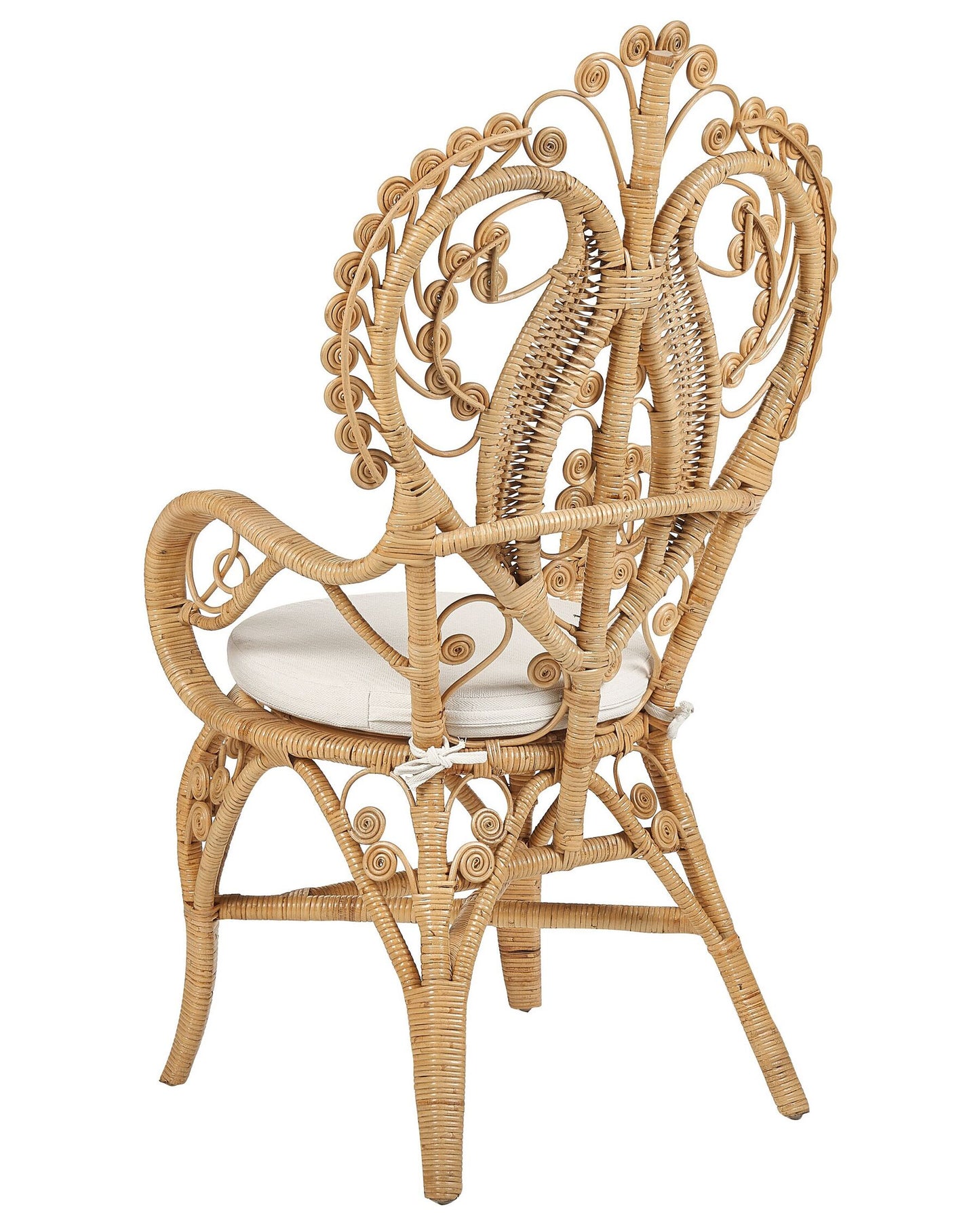 Peacock Chair CARRARA Rattan Natural