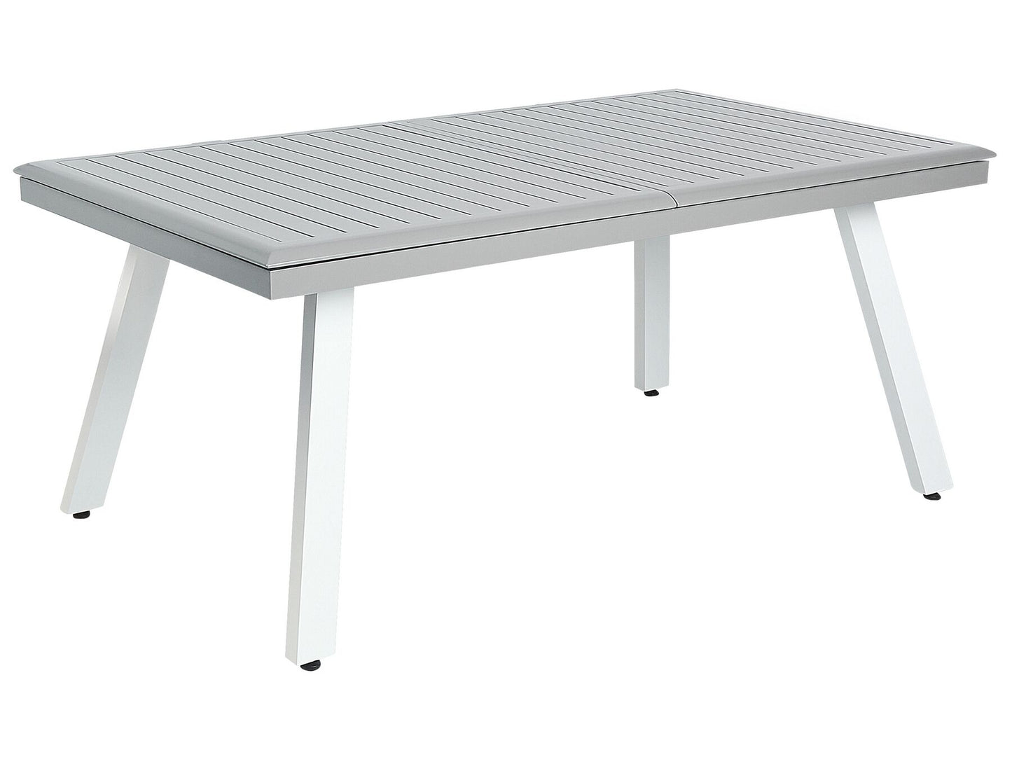 Garden Dining Set 8 Seater PERETA Metal Grey