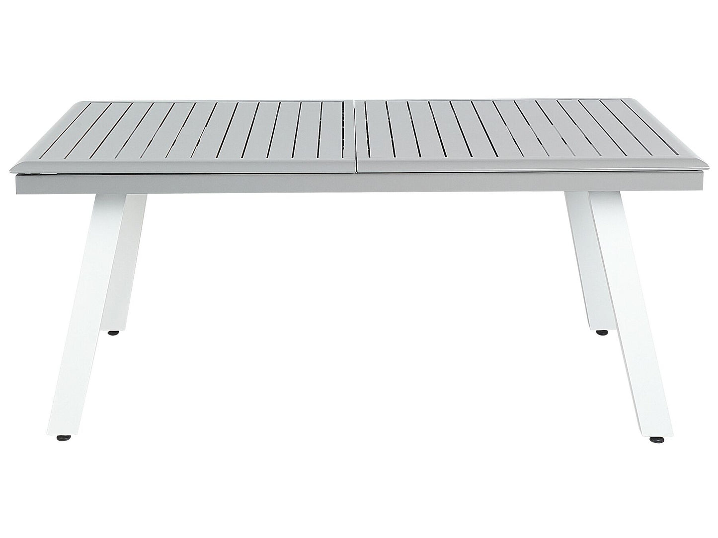 Garden Dining Set 8 Seater PERETA Metal Grey