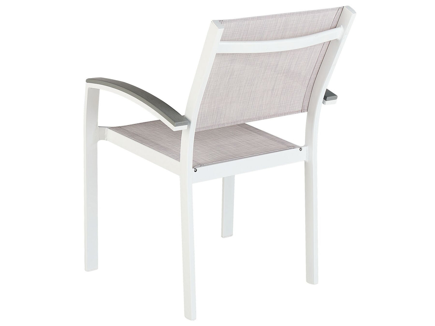Garden Dining Set 8 Seater PERETA Metal Grey