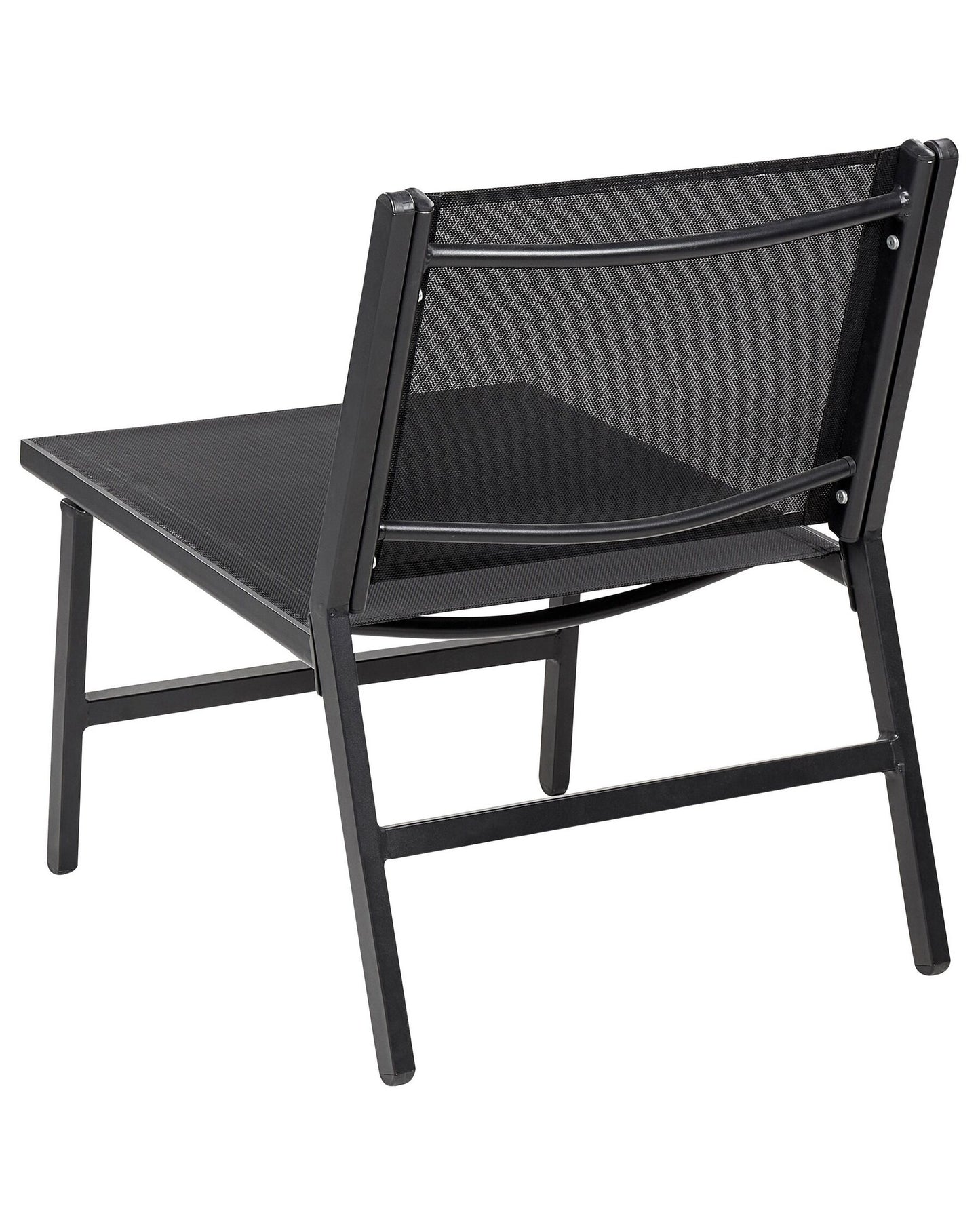 Garden Chair MARCEDDI Metal Black