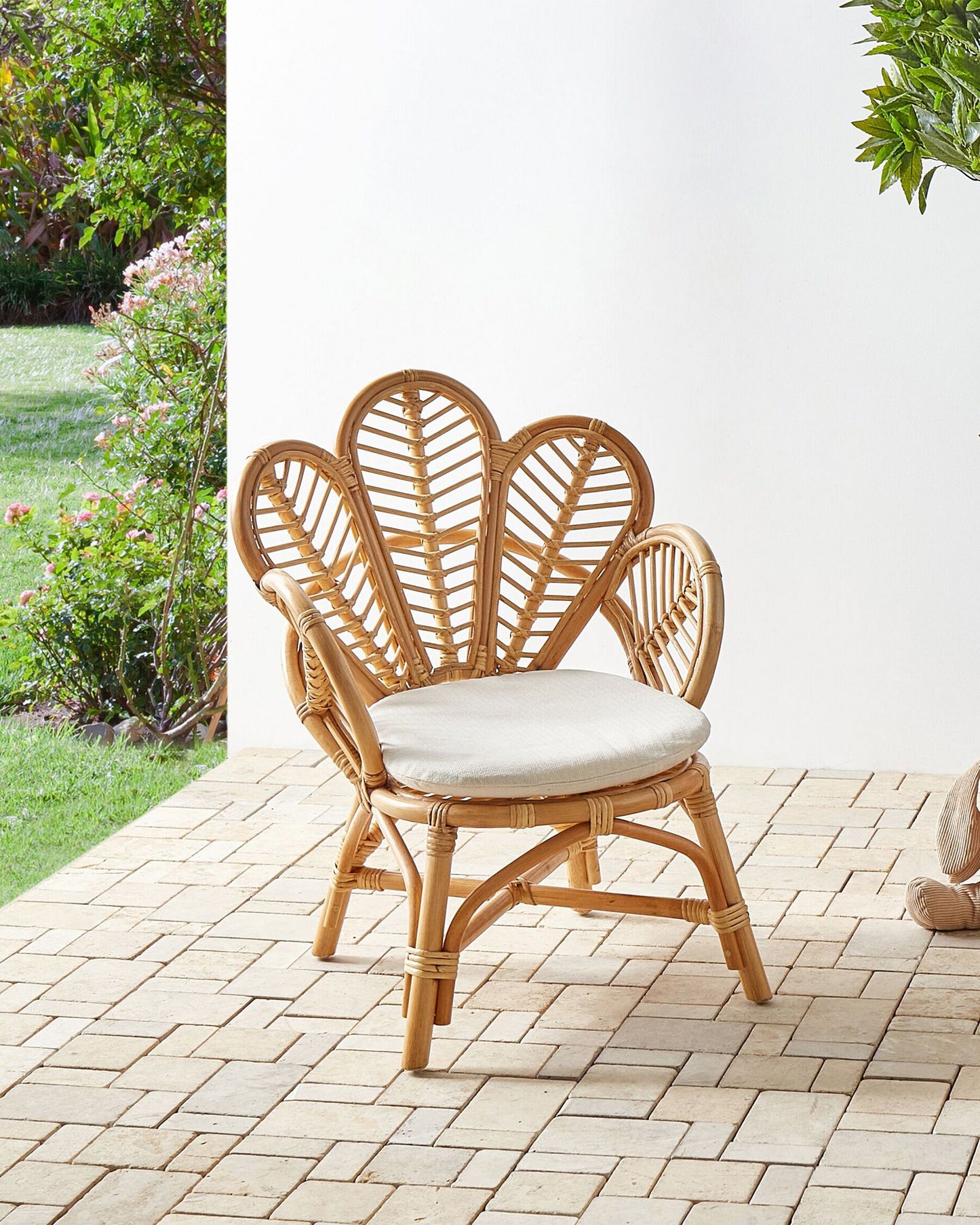 Peacock Chair FLORENTINE II Rattan Natural