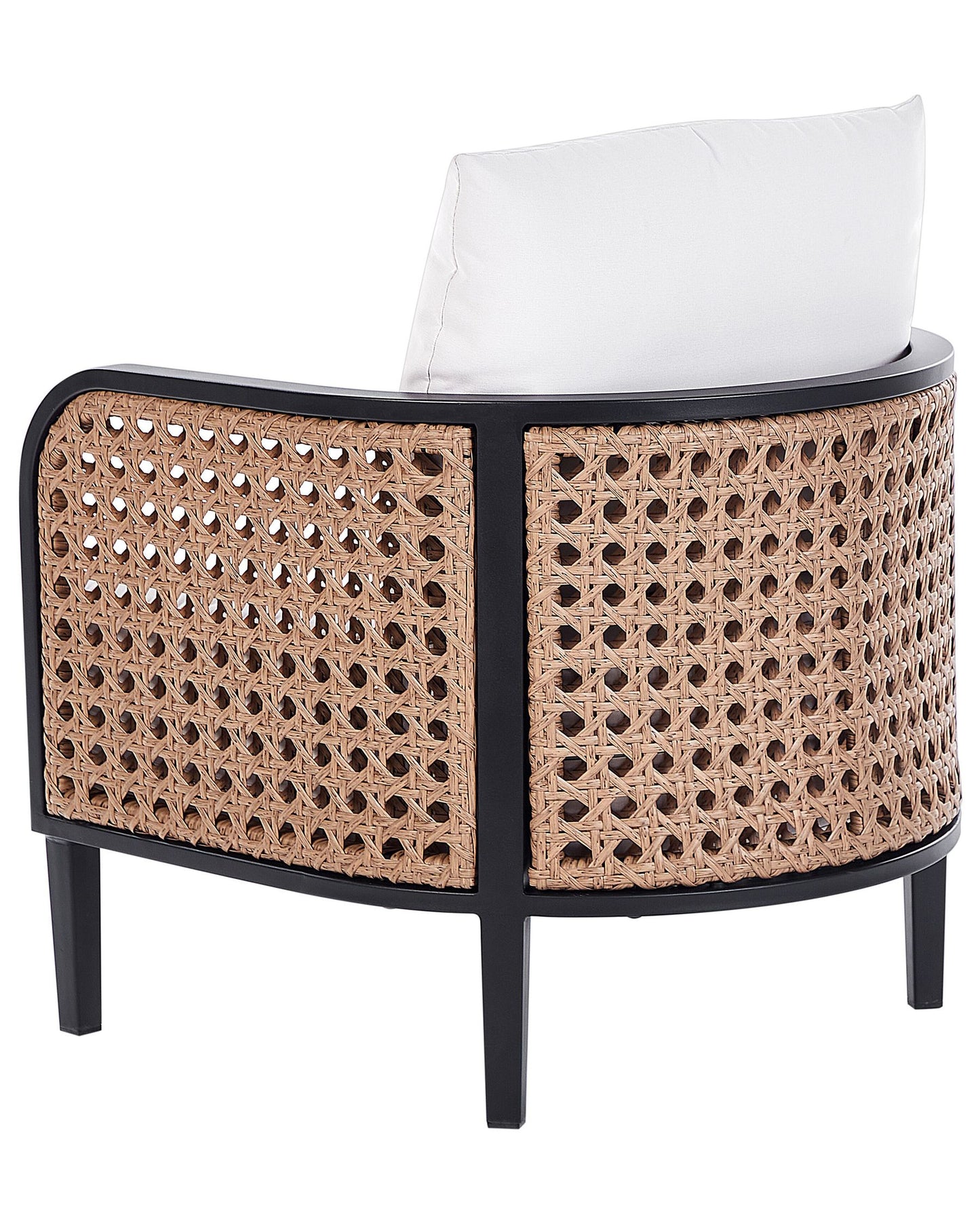 Garden Armchair MONTEFALCO Metal White