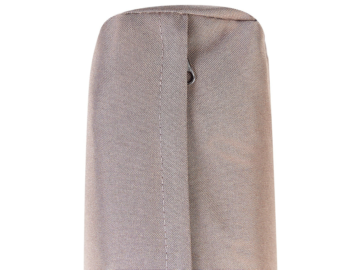 Garden Ottoman CERRETO Bamboo Wood Taupe