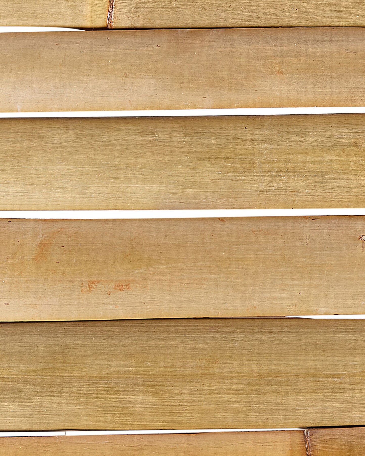 Garden Corner Section CERRETO Bamboo Wood Off-White