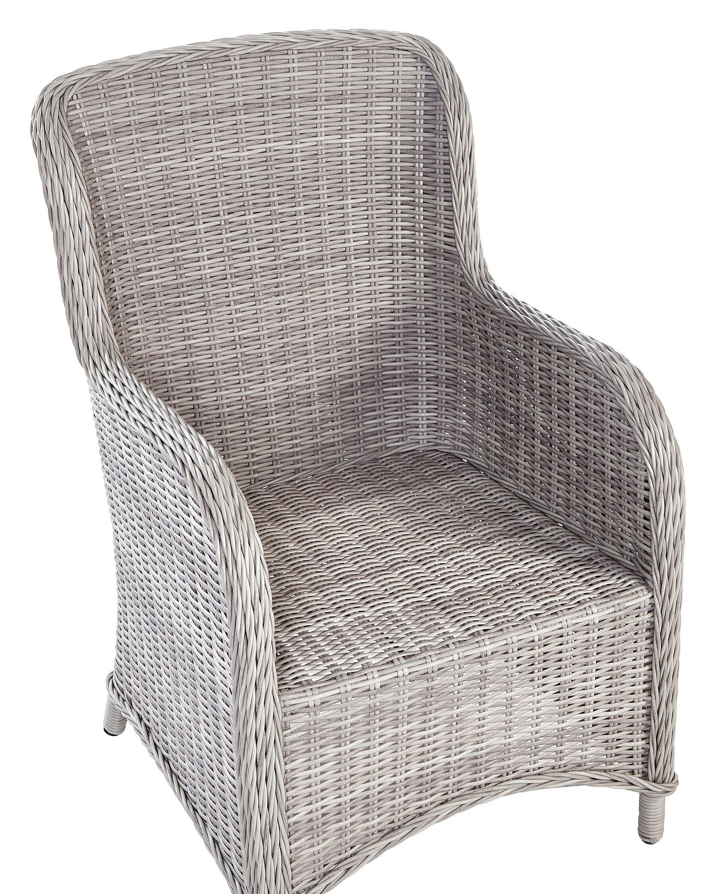 Set of 2 Garden Armchairs CASCAIS PE Rattan Beige
