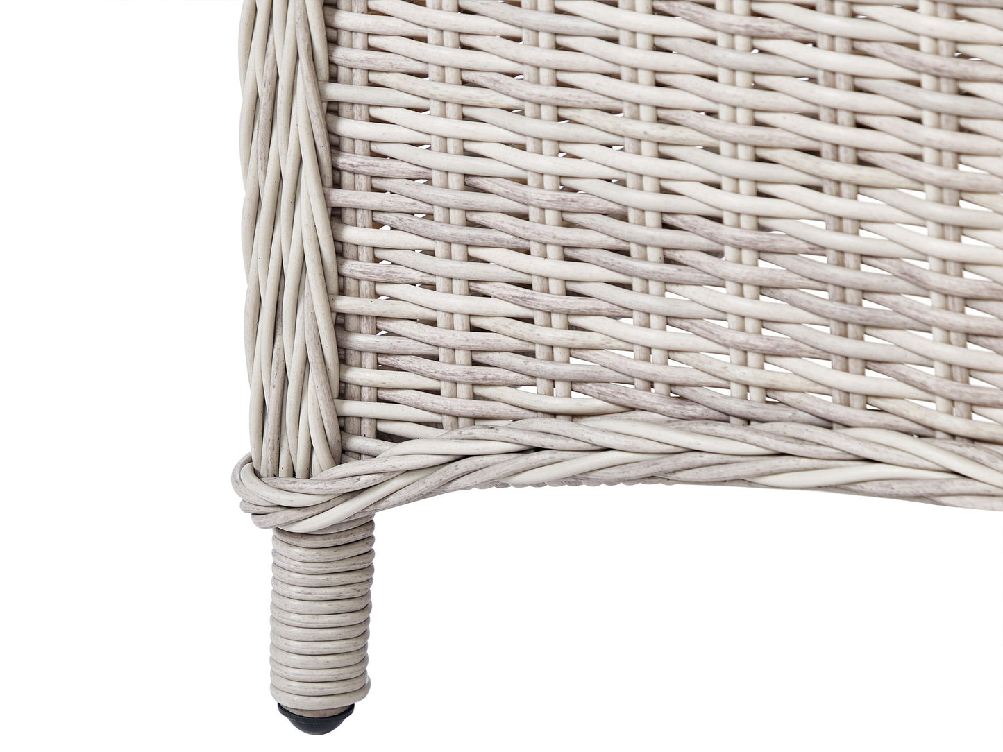 Garden Dining Set 6 Seater CASCAIS with Cushions PE Rattan Beige
