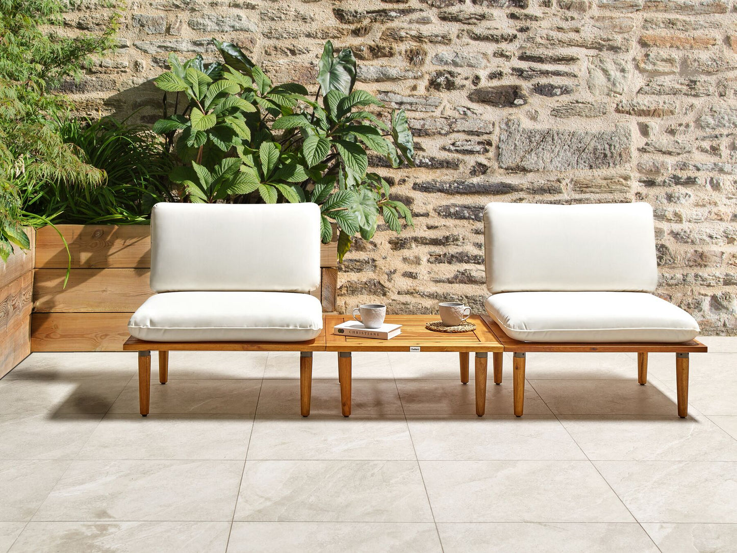 garden sofa 2 seater susua rattan natural