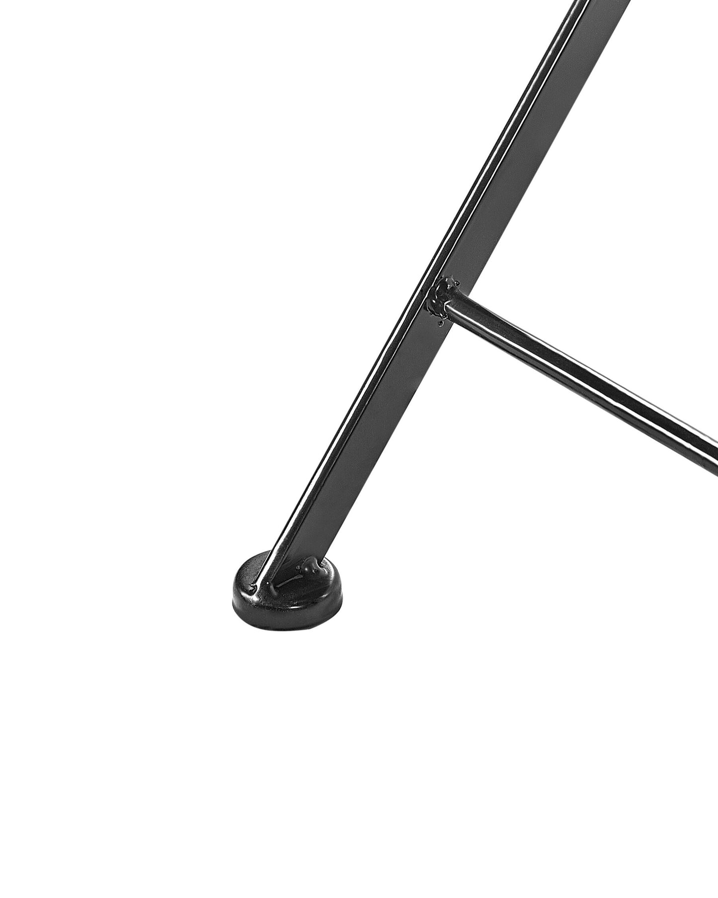Set of 2 Garden Chairs COZZANA Metal Black