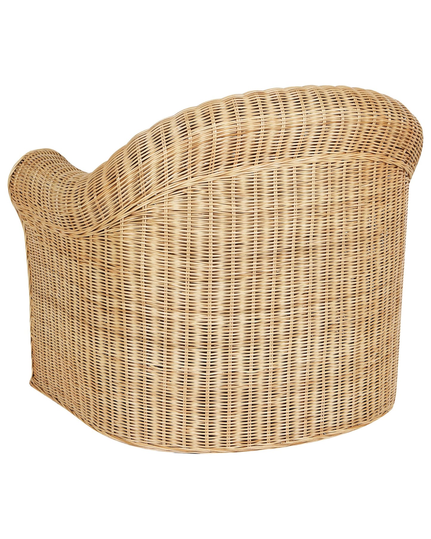 Garden Armchair LIVADEIA Rattan Natural