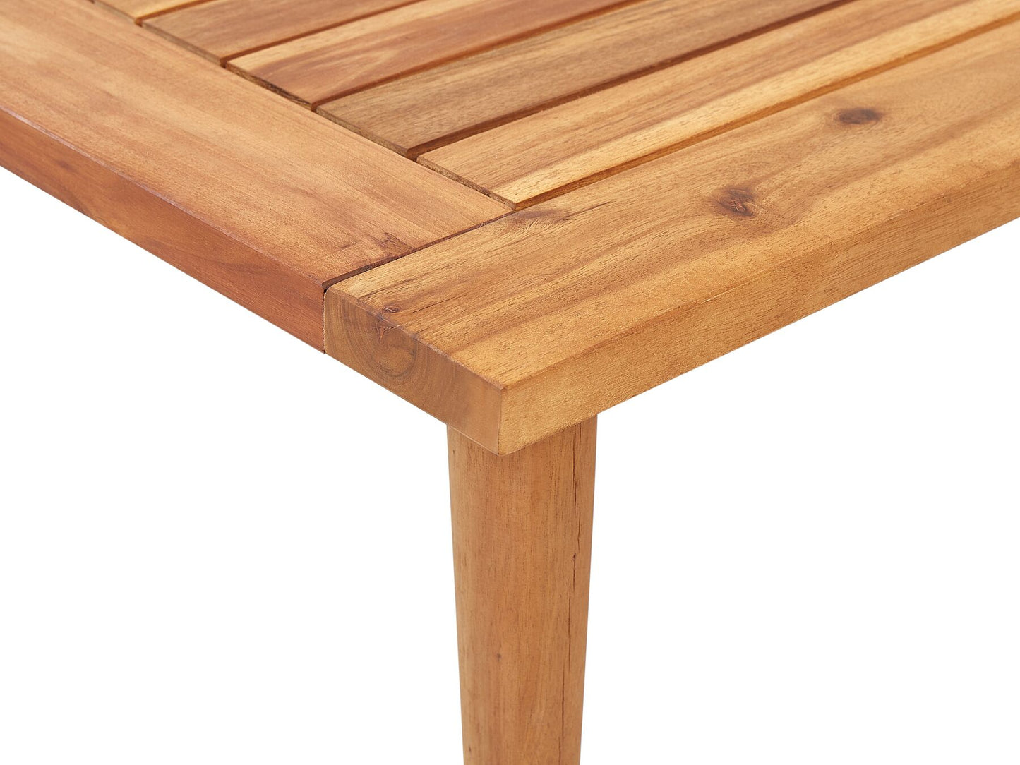 Garden Lounge Set with Table 4 Seater FRASCATI Modular Certified Acacia Wood Off-White