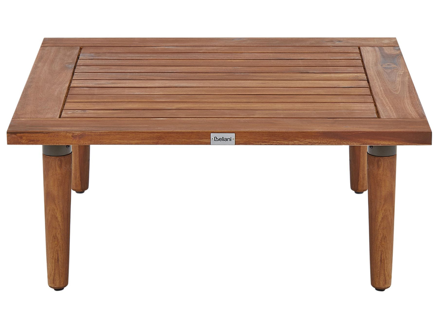 Garden Lounge Set with Table 4 Seater FRASCATI Modular Certified Acacia Wood Olive Green