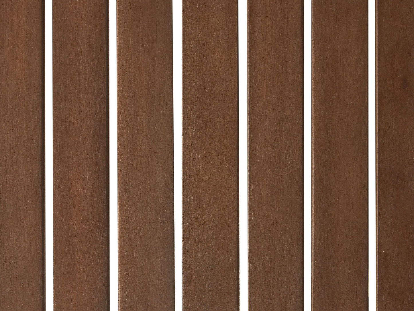 Garden Dining Set 6 Seater SASSARI Acacia Wood Dark Brown