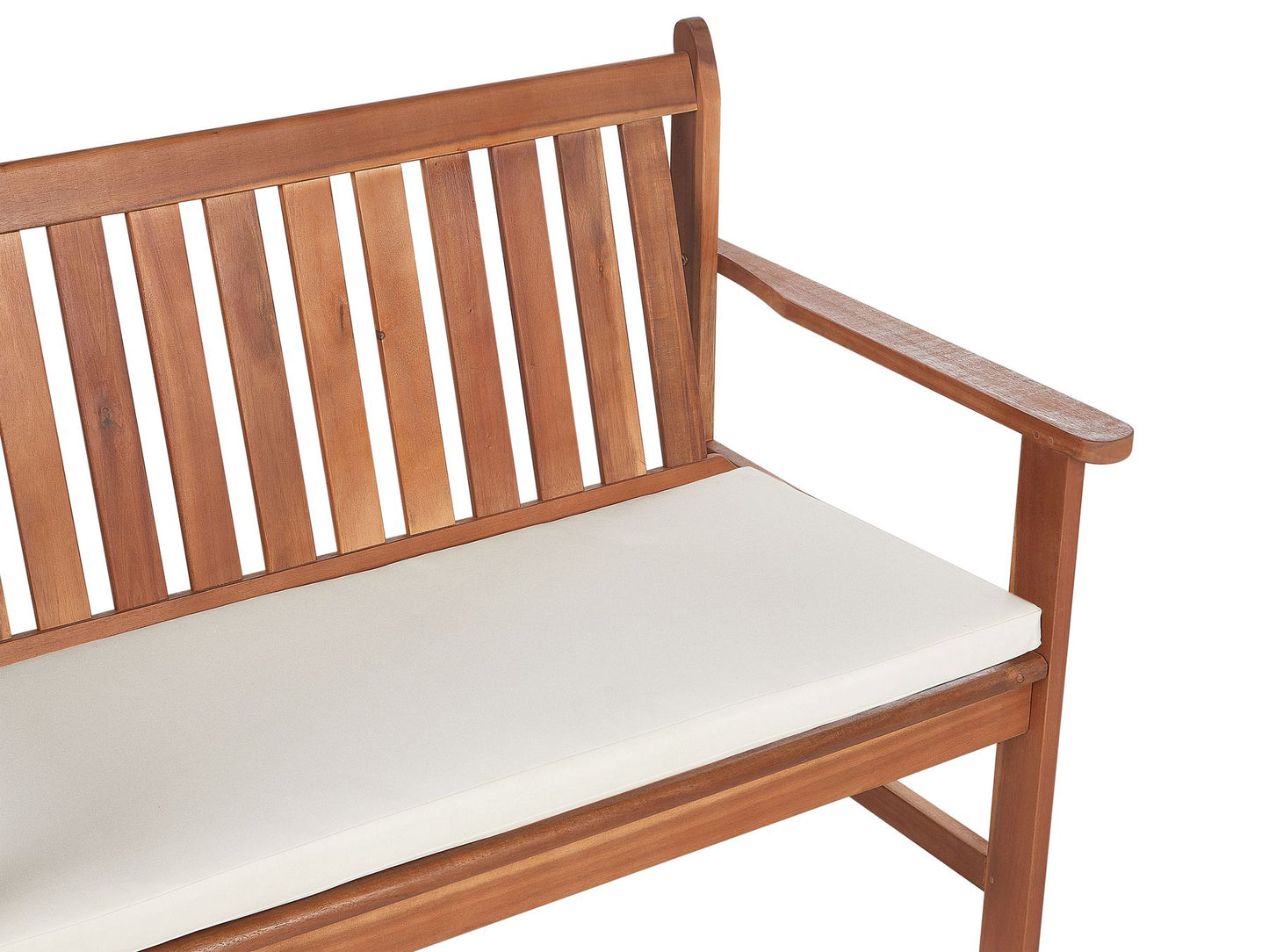 Garden Lounge Set with Table 4 Seater ALTIDONA Acacia Wood Off-White