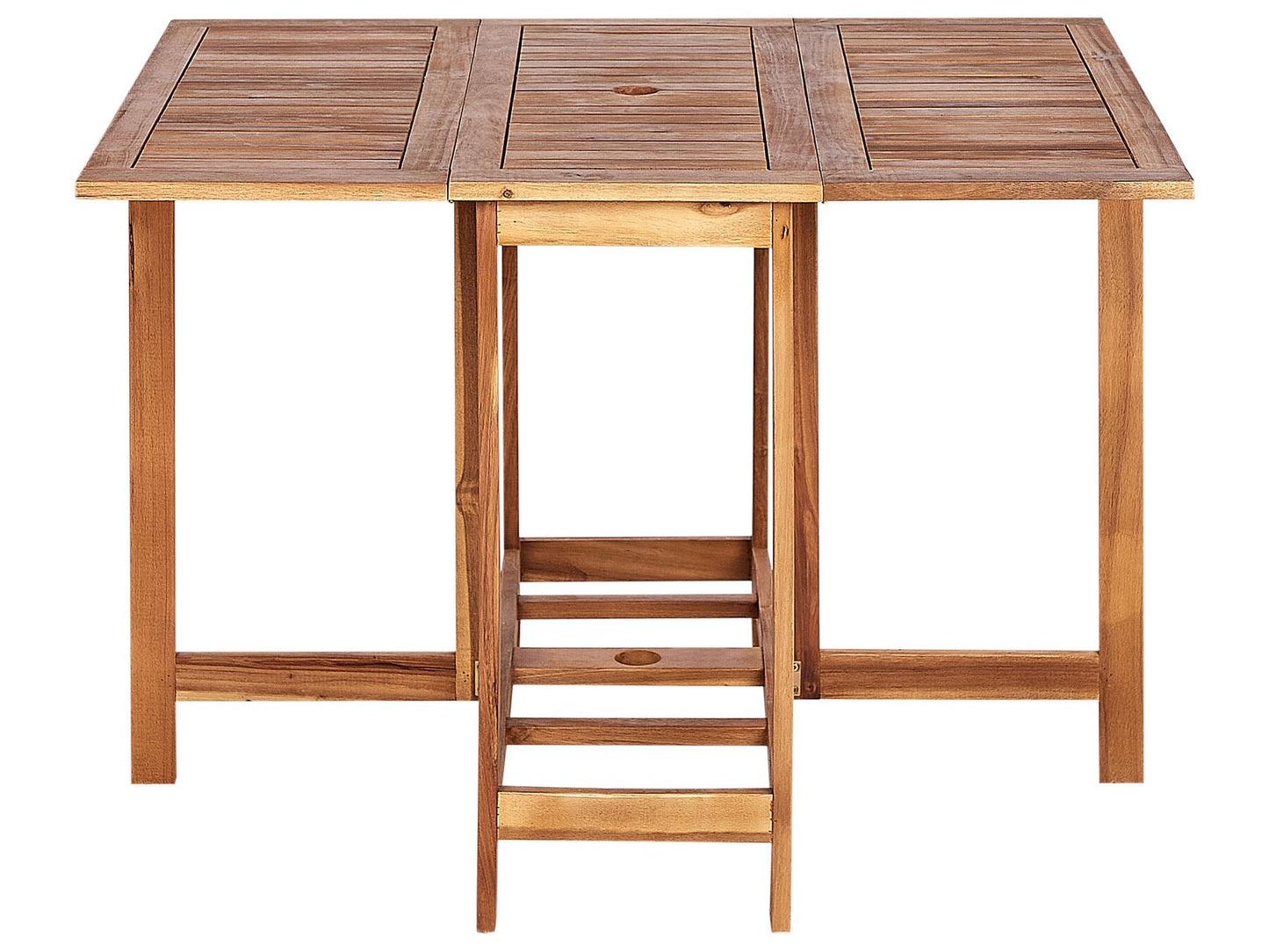 Garden Dining Set 4 Seater FRASSINE Acacia Wood Brown