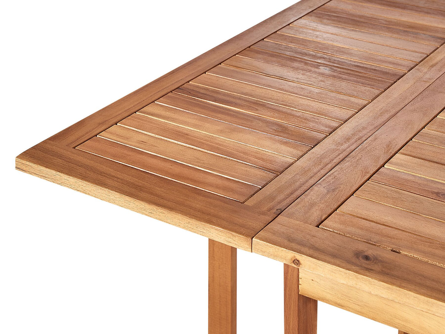 Garden Dining Set 4 Seater FRASSINE Acacia Wood Brown