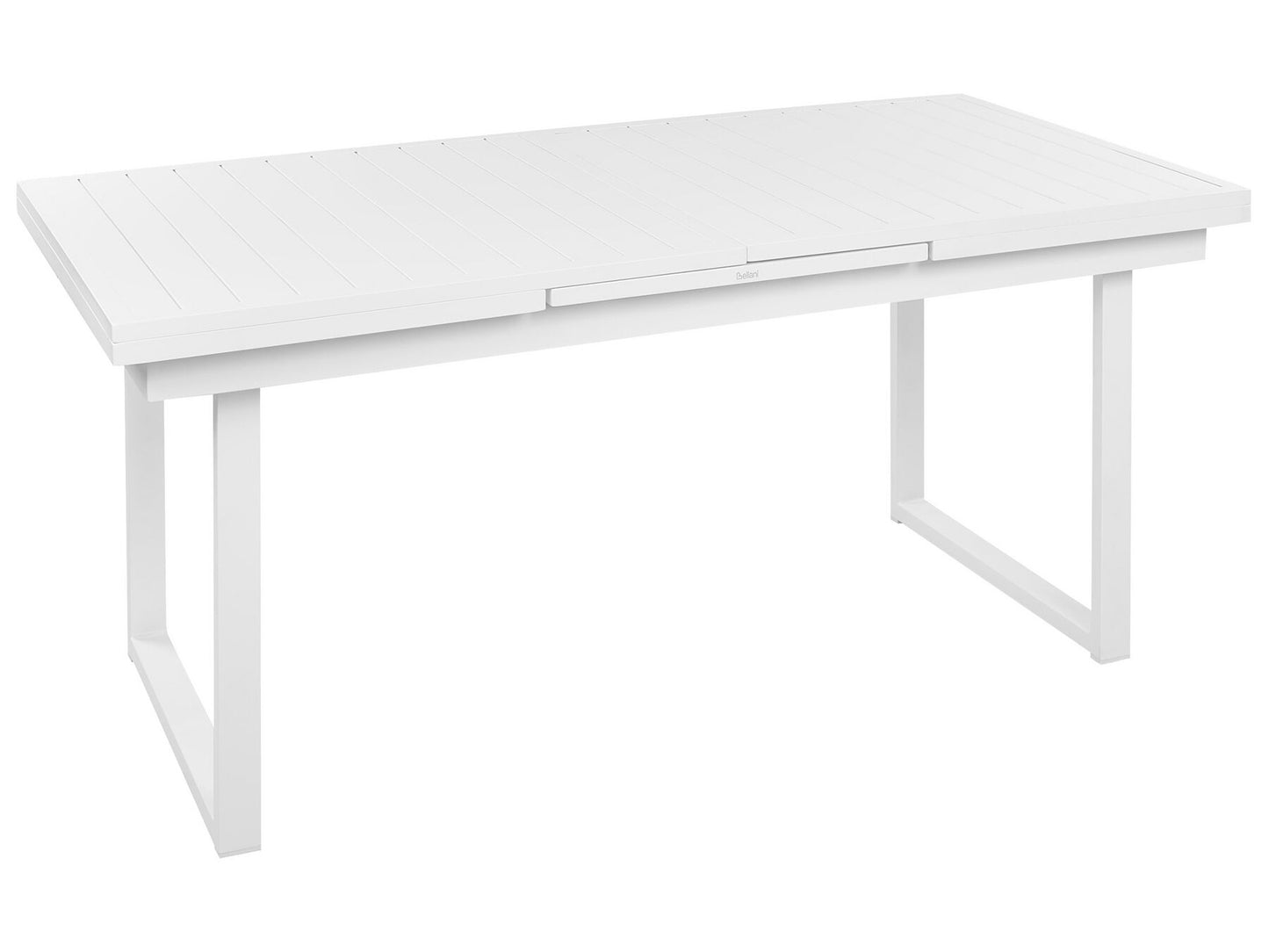 Garden Dining Set 6 Seater VALCANETTO/TAVIANO Metal White