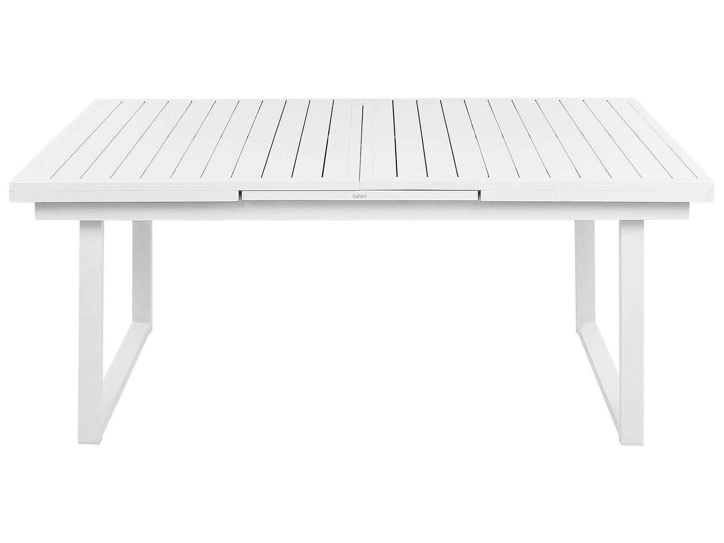 Garden Dining Set 6 Seater VALCANETTO/TAVIANO Metal White