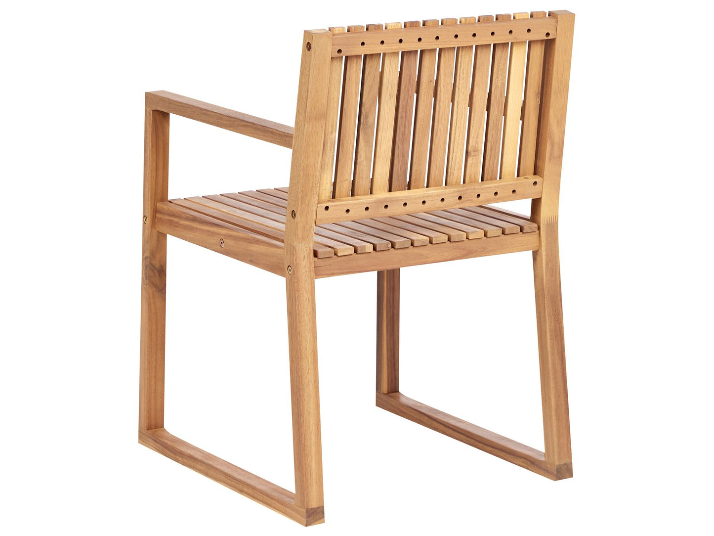 Garden Dining Set 8 Seater SASSARI II with Cushions Certified Acacia Wood Navy Blue