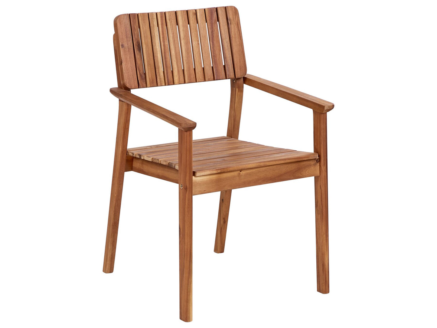 Garden Dining Set 6 Seater AGELLO Acacia Wood Brown