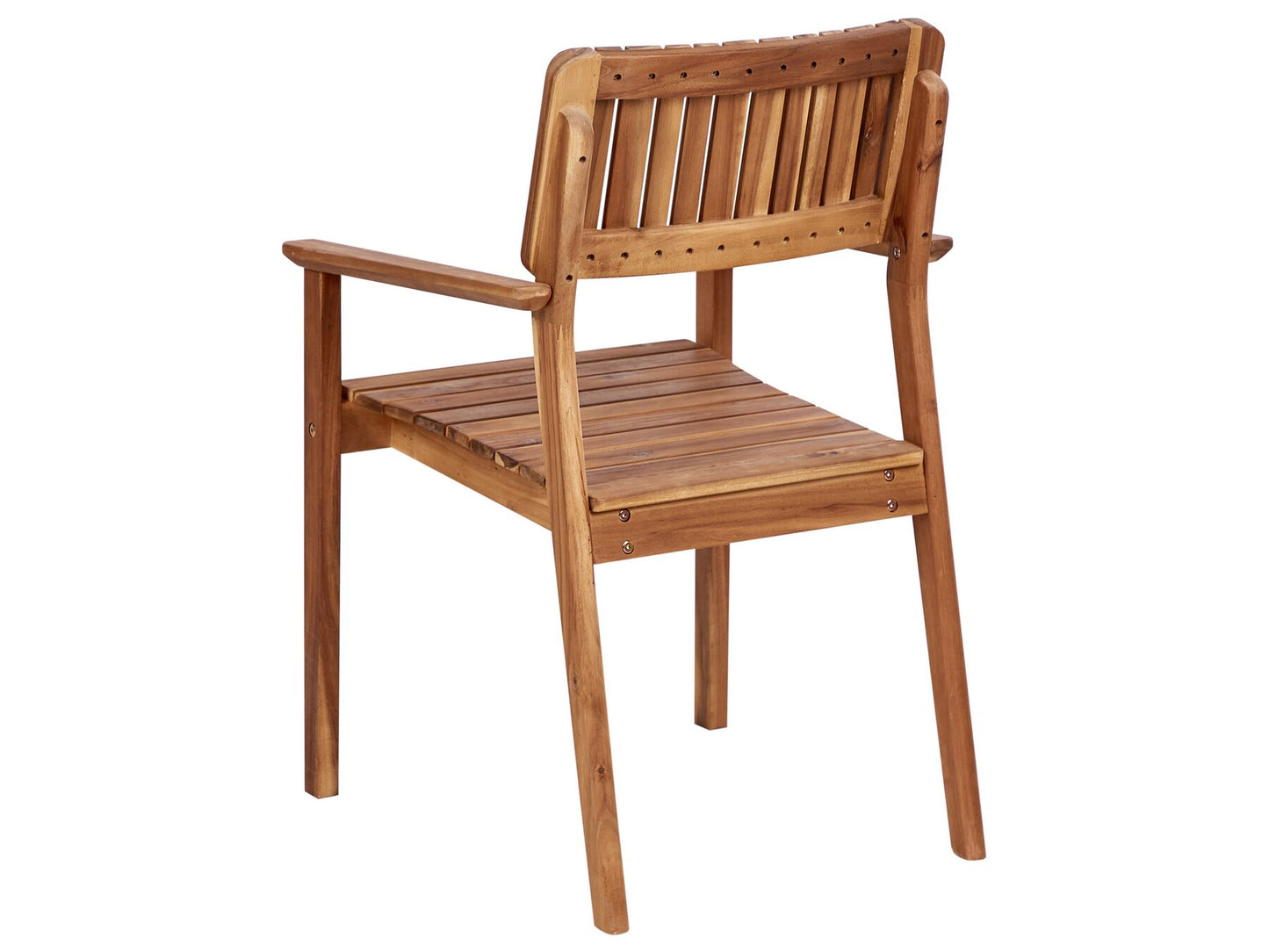 Garden Dining Set 6 Seater AGELLO Acacia Wood Brown