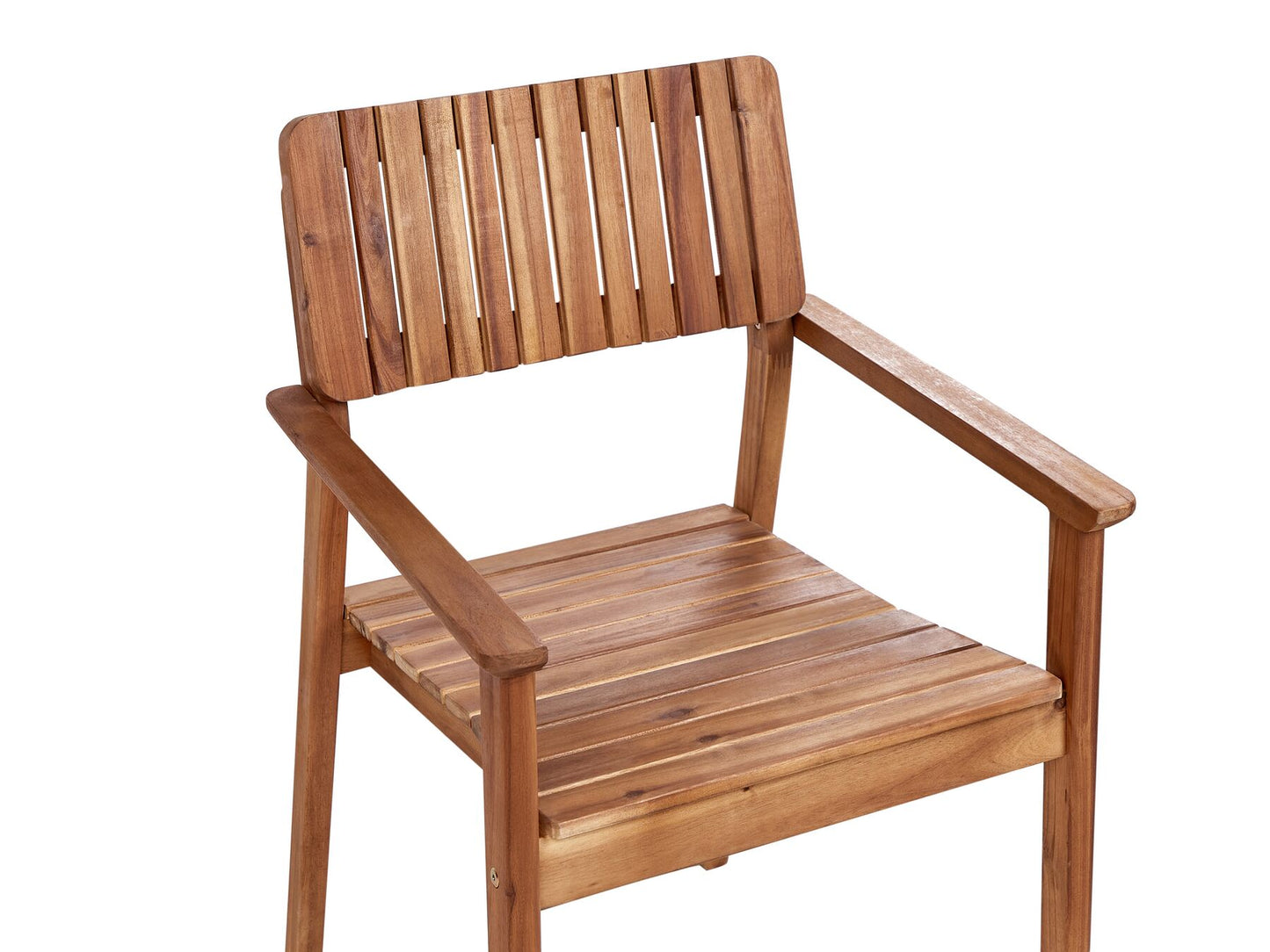 Garden Dining Set 6 Seater AGELLO Acacia Wood Brown