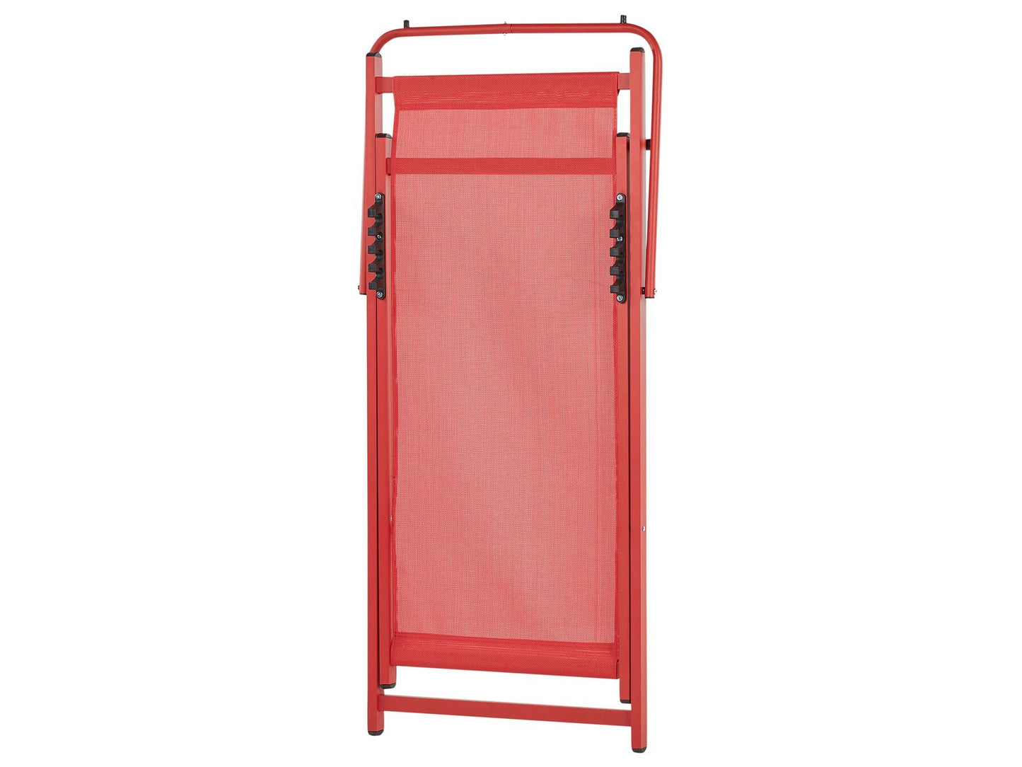 Folding Deck Chair Red LOCRI II