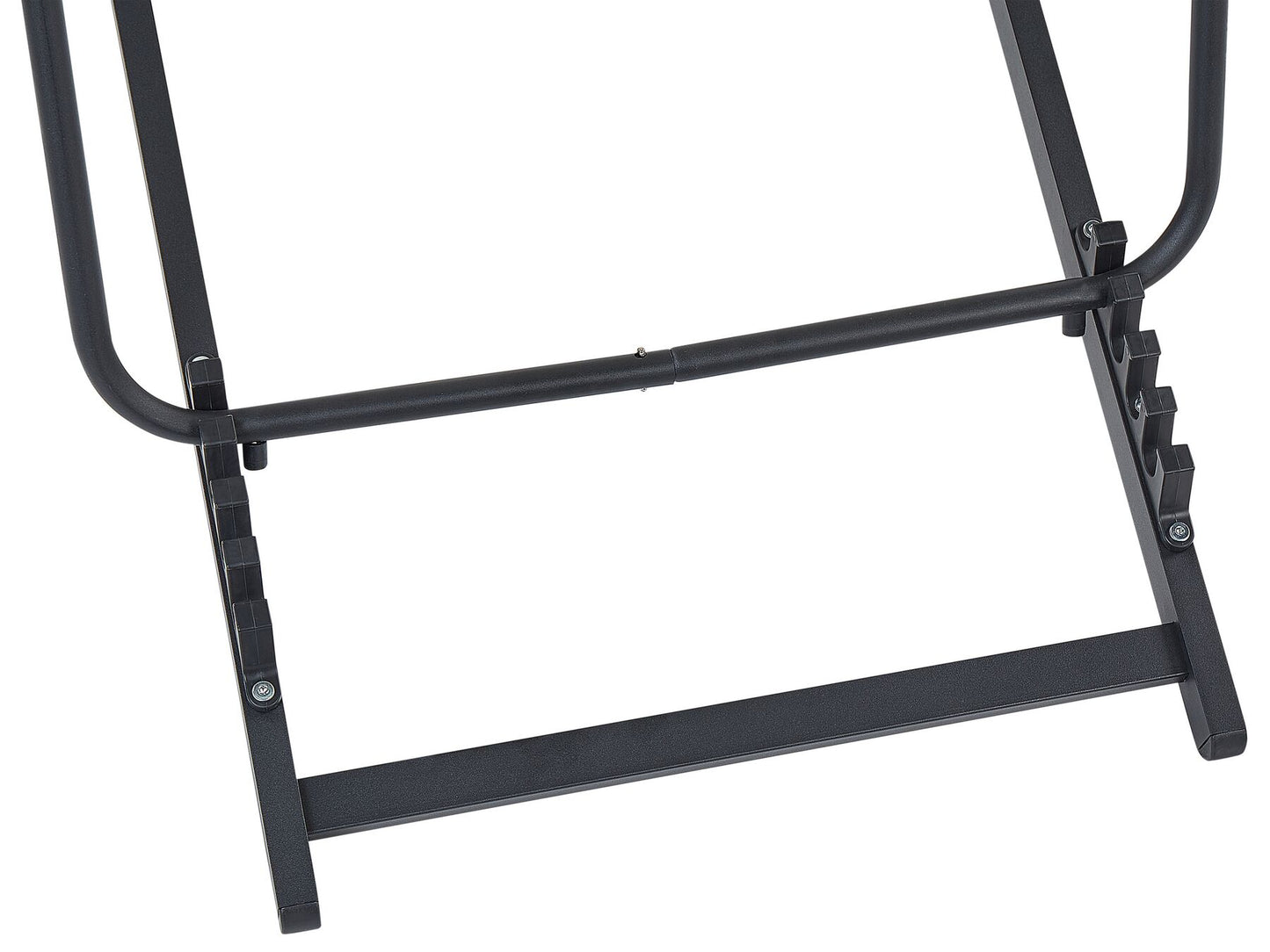 Folding Deck Chair Cream and Black LOCRI II