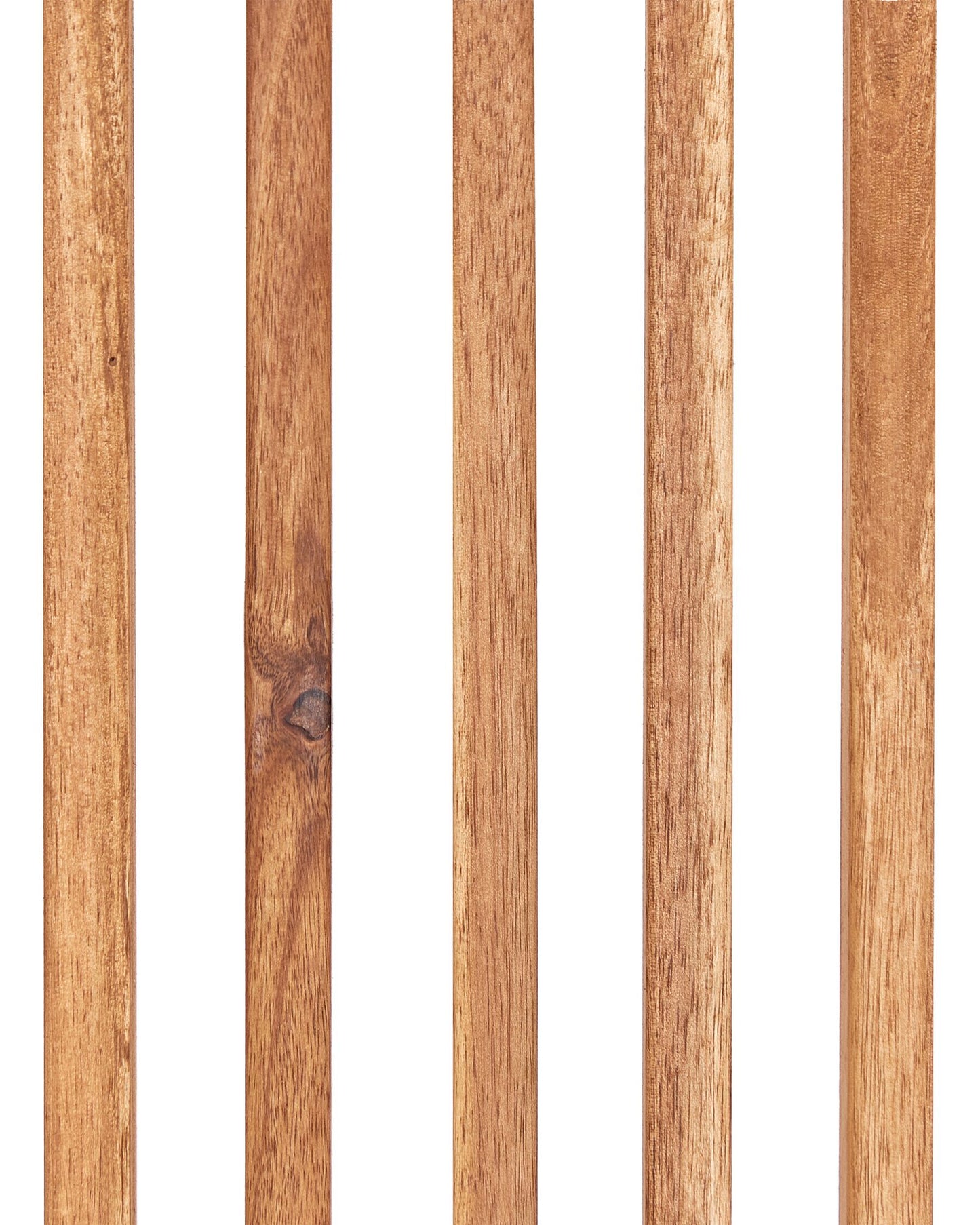 Set of 2 Garden Chairs MAUI II Acacia Wood Light Brown