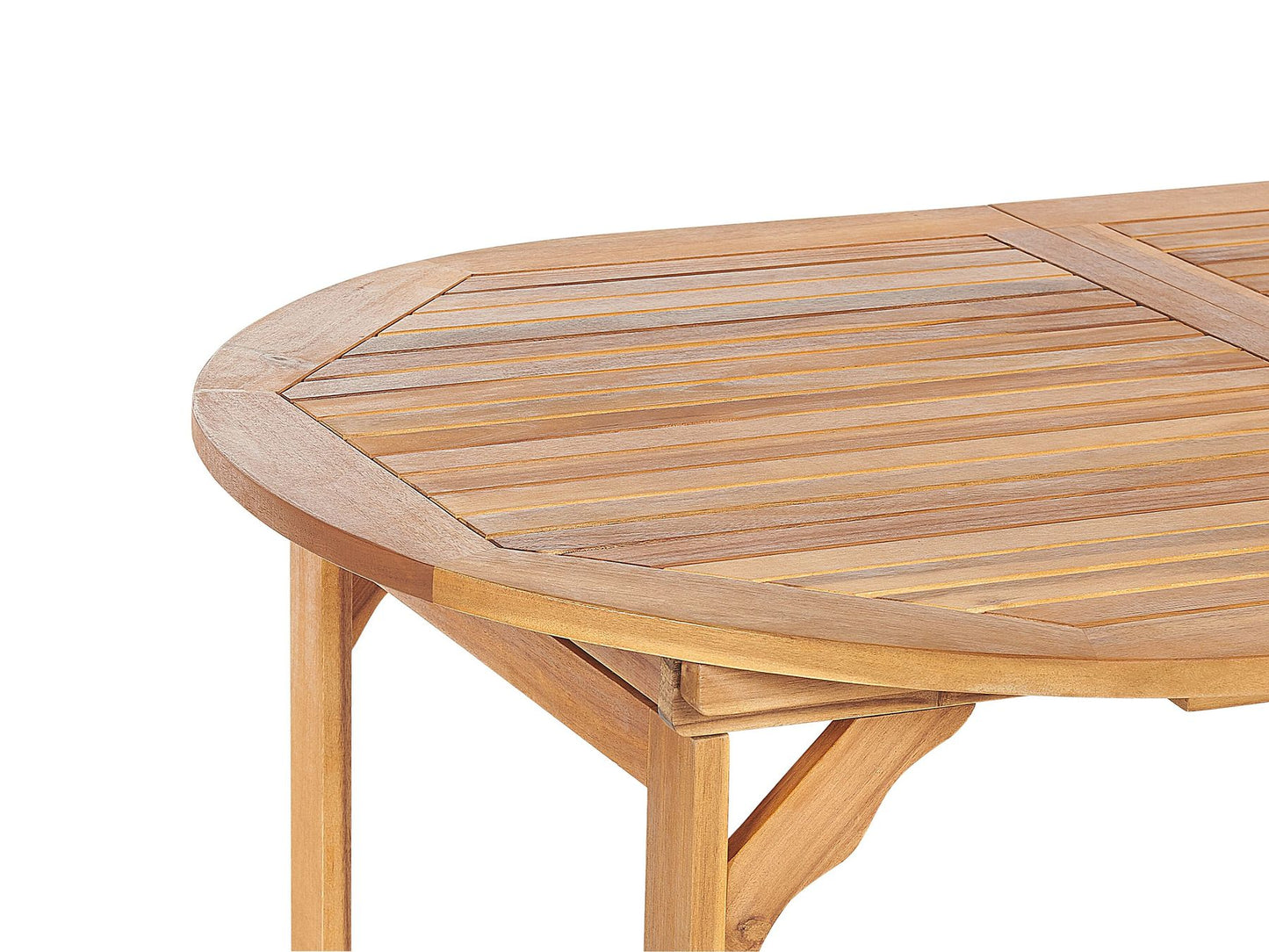Garden Dining Set 8 Seater MAUI II with Parasol Acacia Wood Dark Red