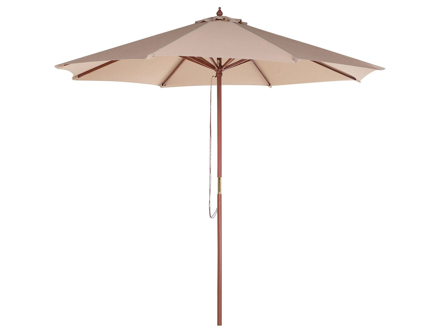 Garden Dining Set 8 Seater MAUI II with Parasol Acacia Wood Grey