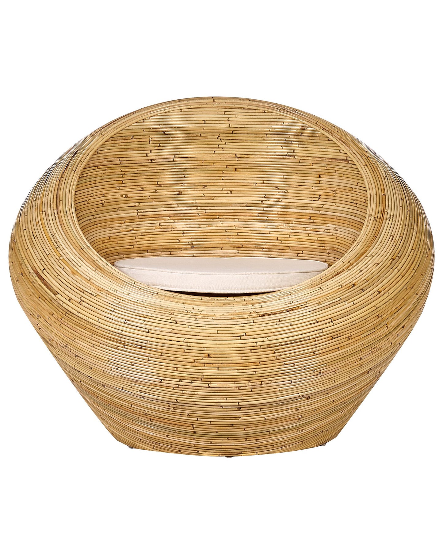 Garden Armchair MAIORI Rattan Natural