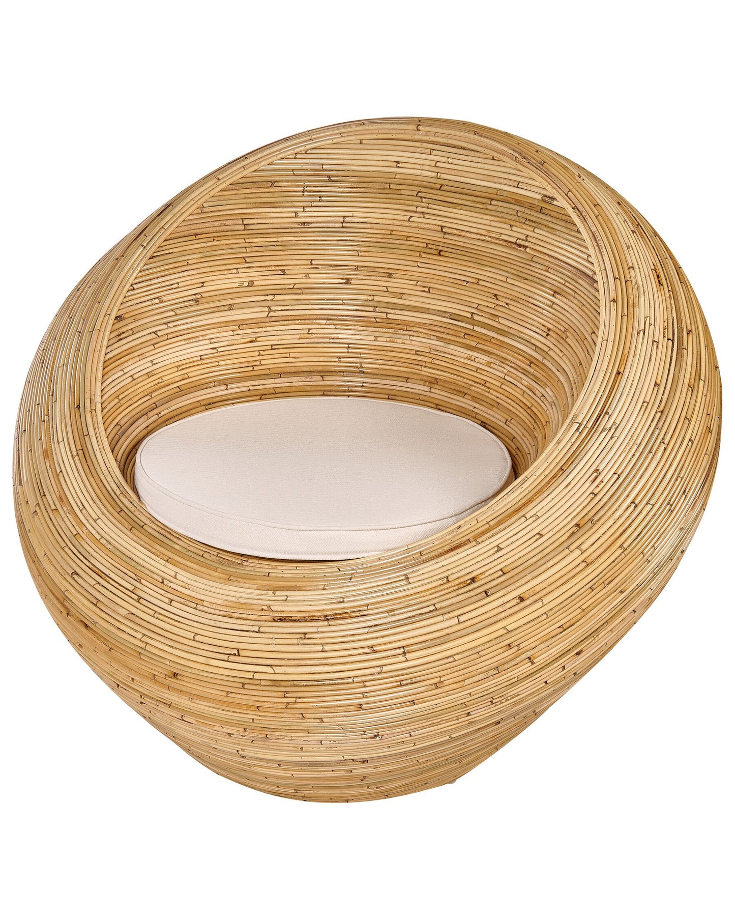 Garden Armchair MAIORI Rattan Natural