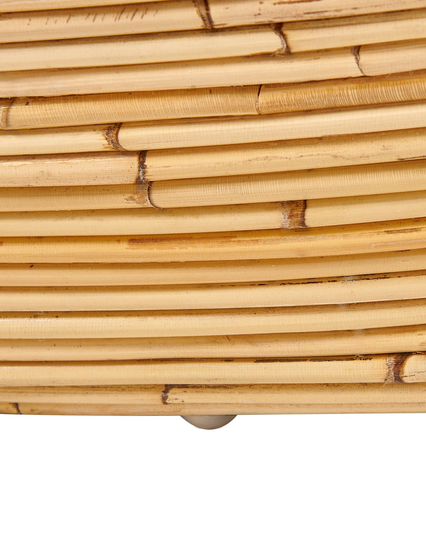 Set of 2 Garden Armchairs MAIORI Rattan Natural