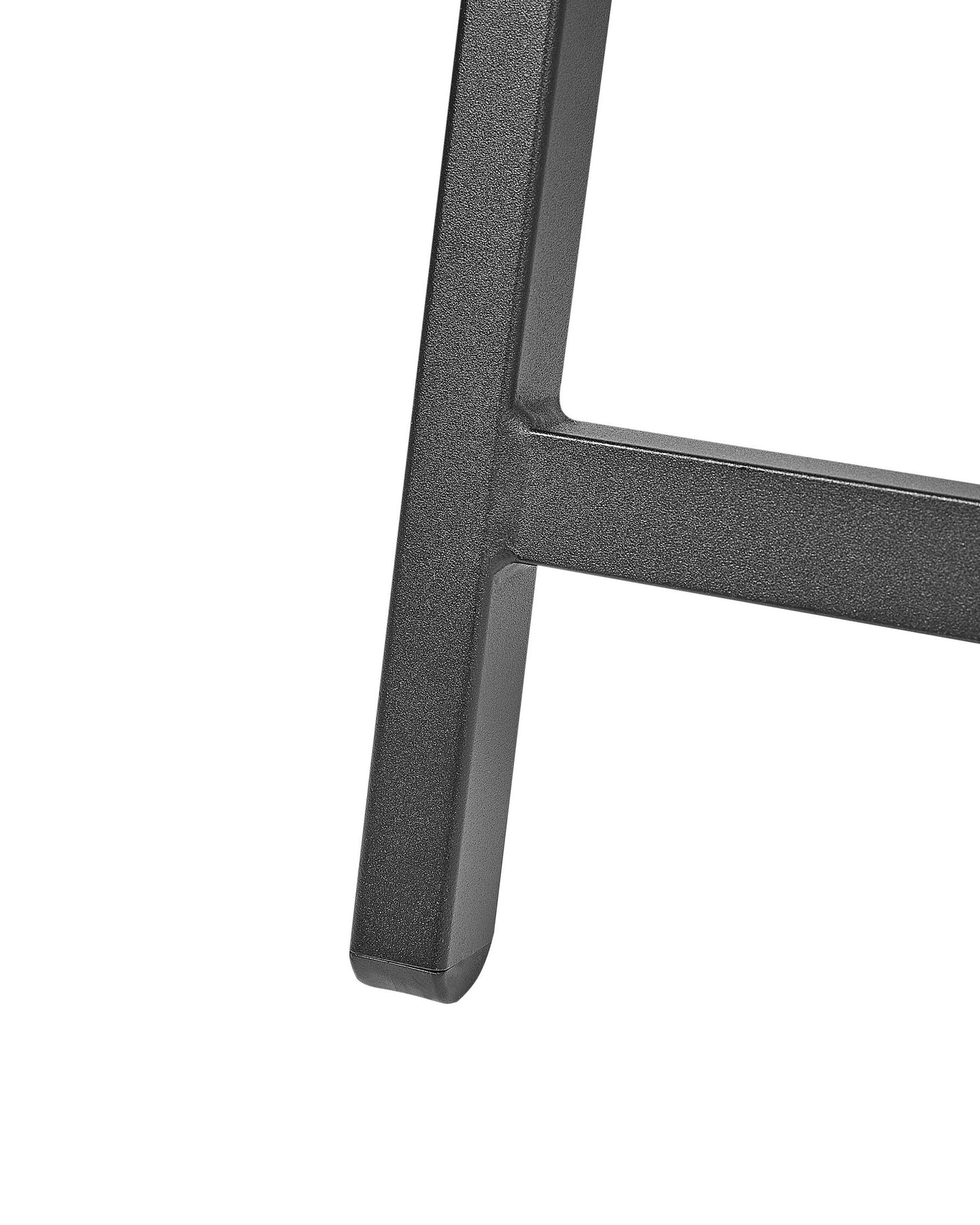 Garden Chair MARCEDDI with Footstool Metal Beige