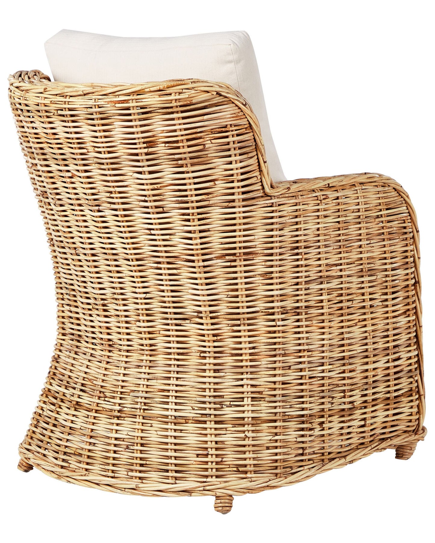 Garden Sofa Set 5 Seater ALESSANO Rattan Natural