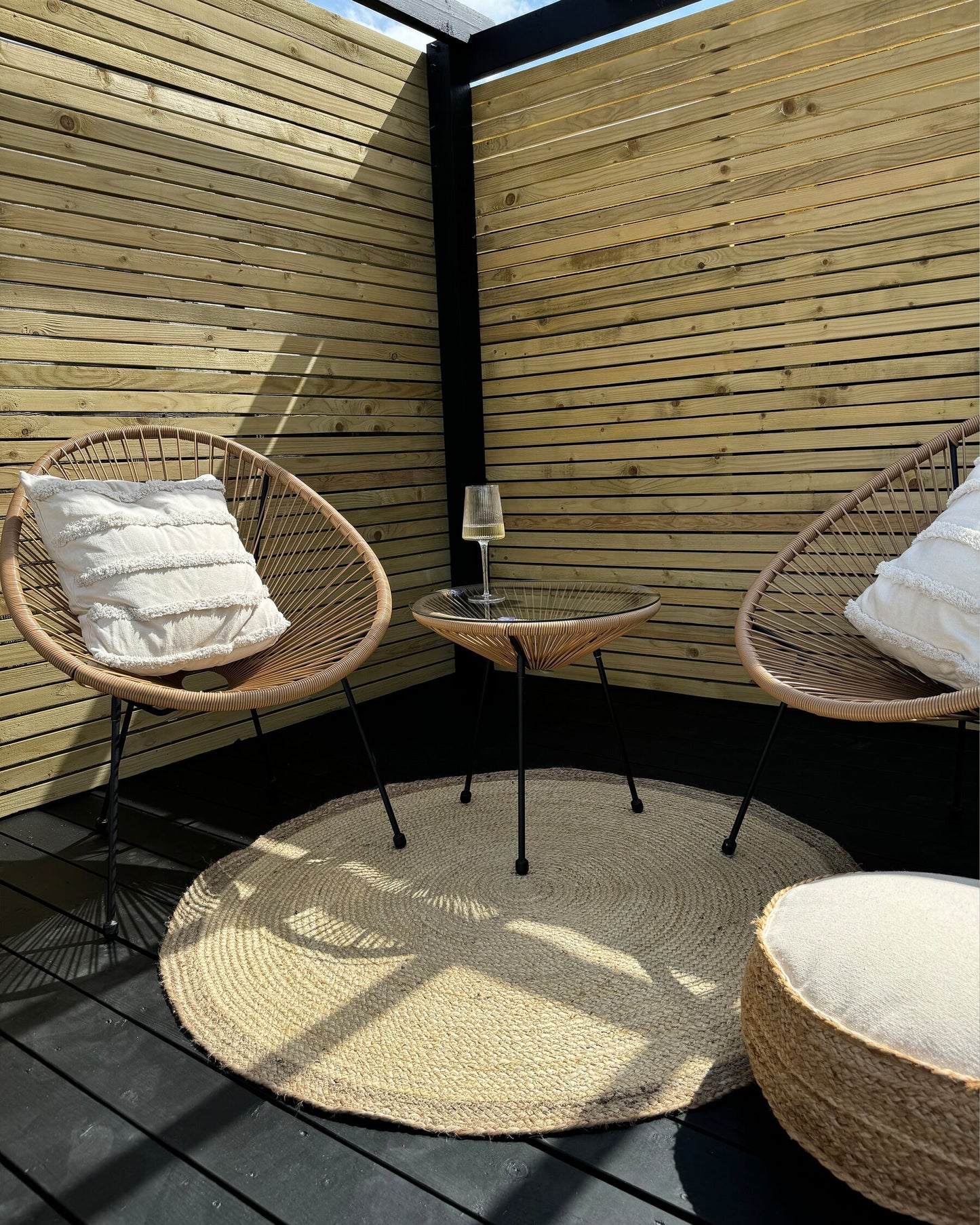 Garden Chair ACAPULCO II PE Rattan Natural