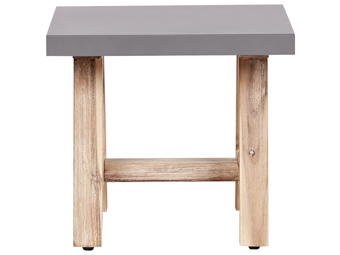 Garden Dining Set with Stools 6 Seater TONNARE Concrete Grey