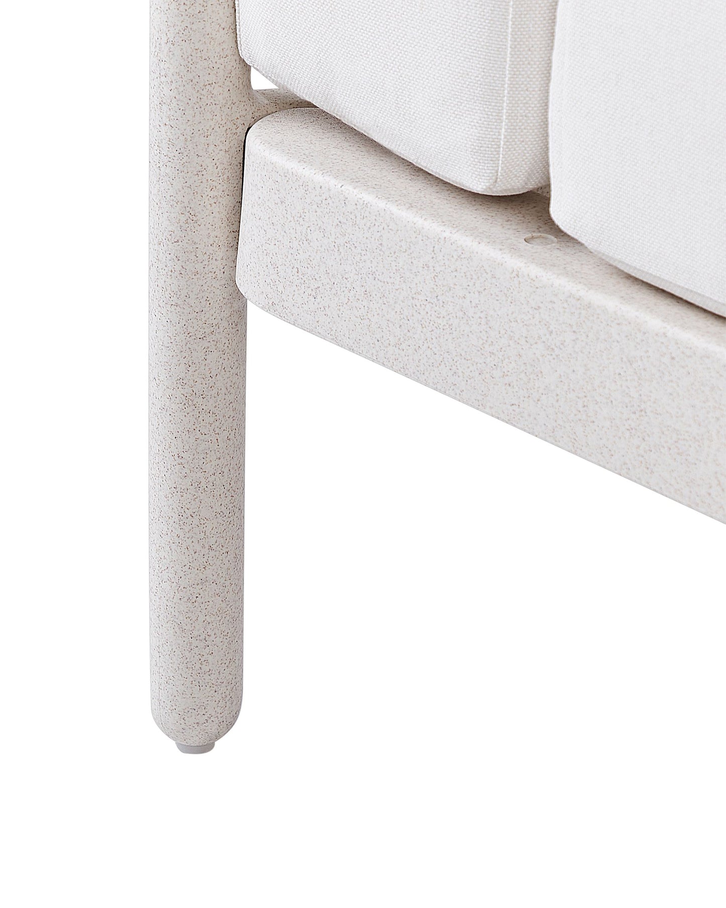 Set of 2 Garden Armchairs FERRETTI Light Beige
