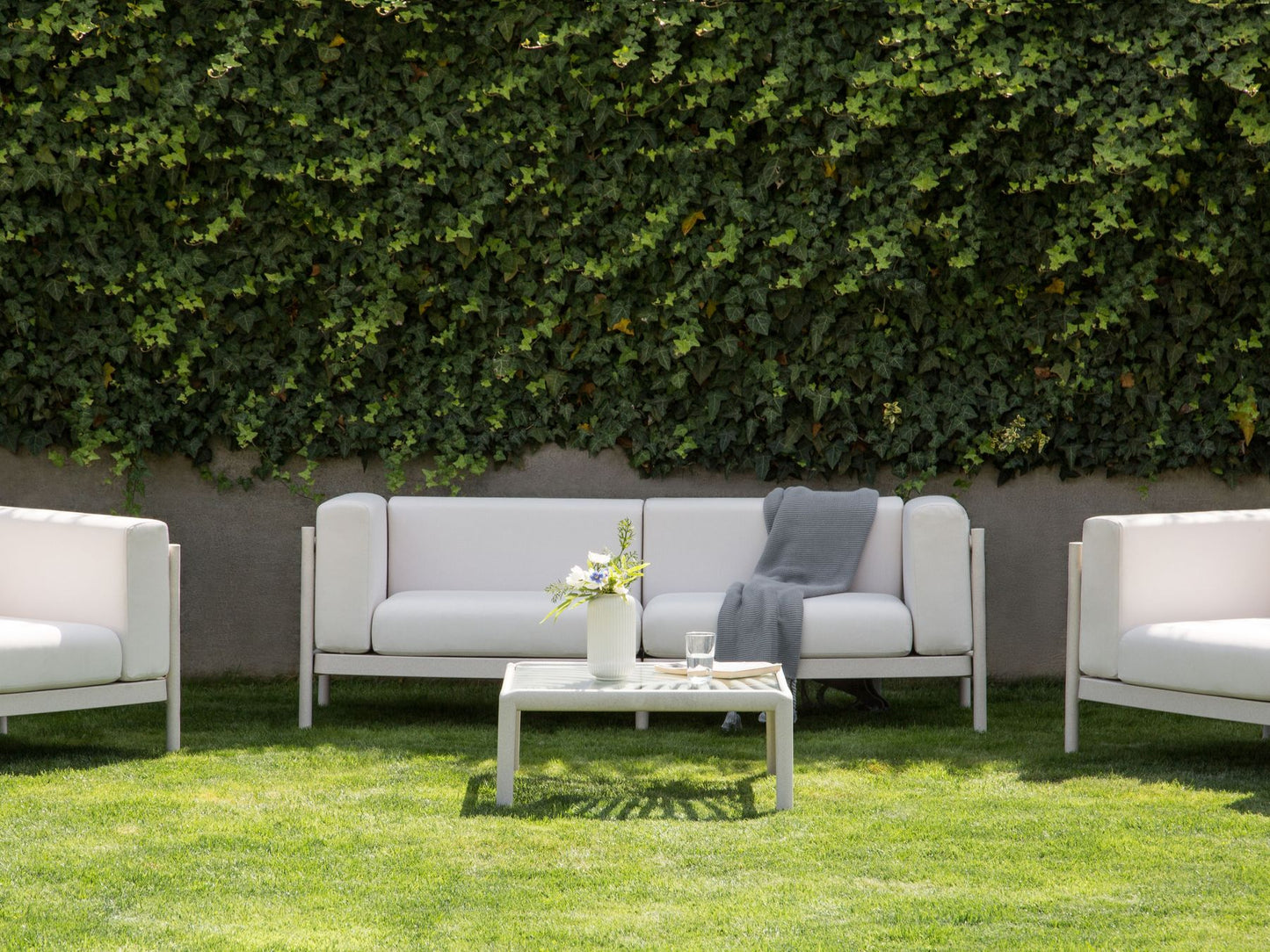 garden sofa 2 seater susua rattan natural
