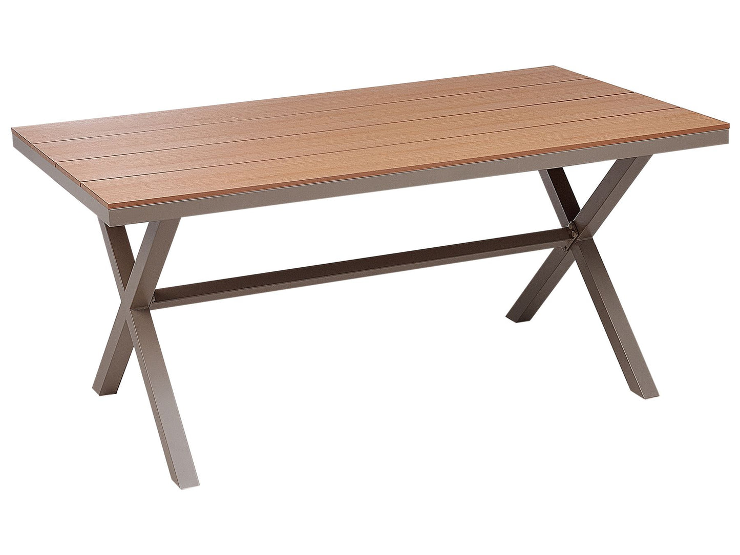 Garden Dining Set 4 Seater TIANO Metal Grey