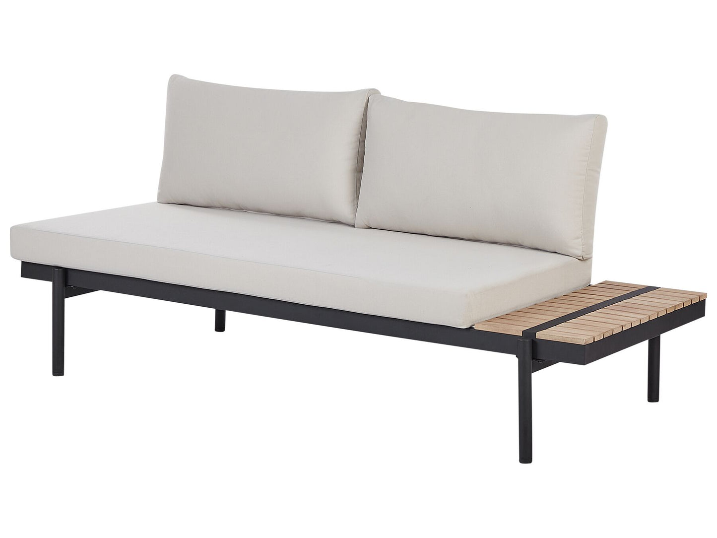 garden corner sofa with table 5 seater bellariva eucalyptus wood off-white