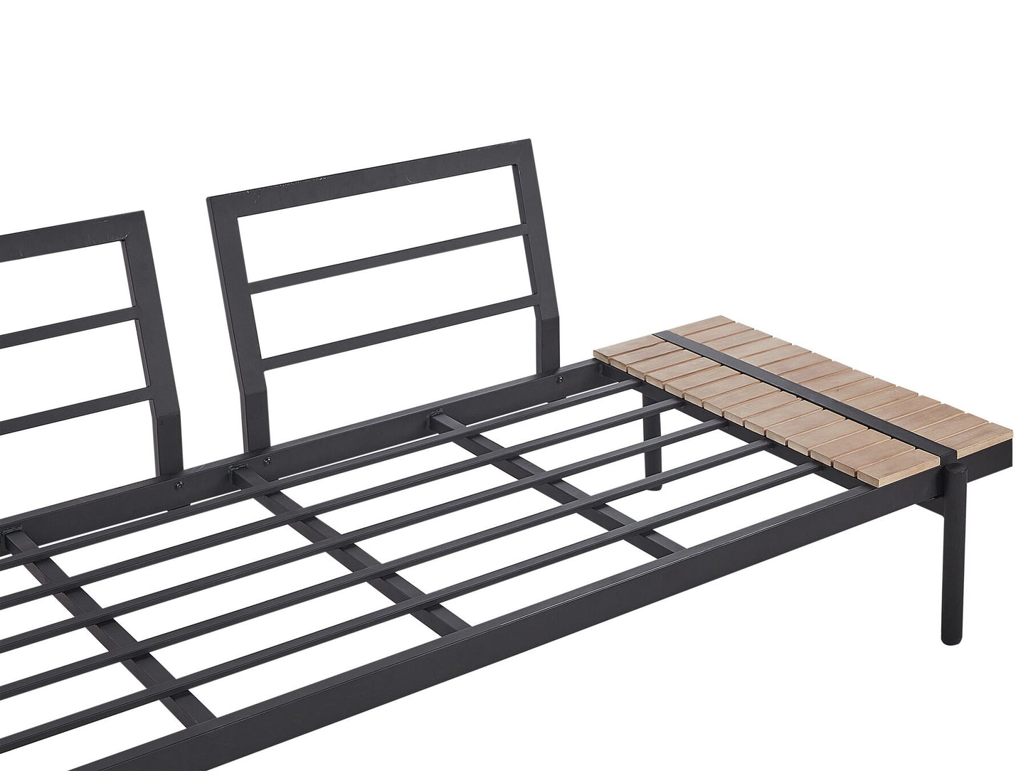 garden corner sofa with table 5 seater bellariva eucalyptus wood off-white