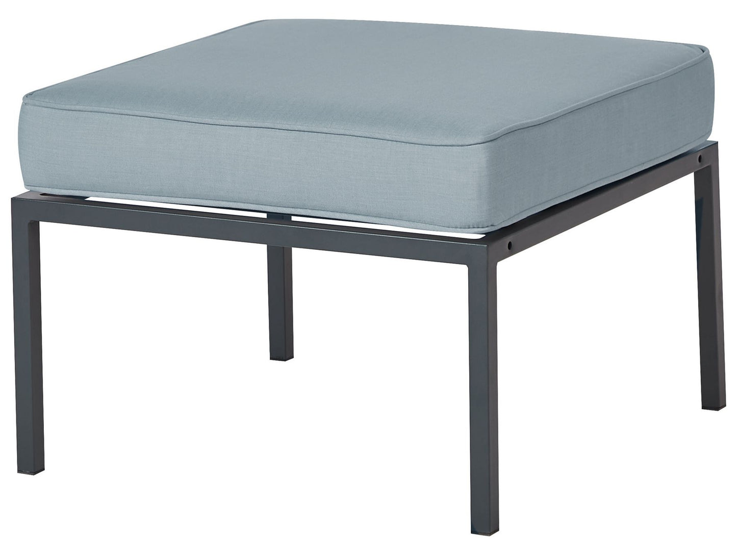Garden Lounge Set with Table 5 Seater SKALA Metal Dark Grey