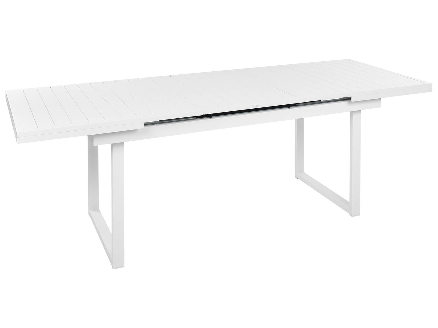 Garden Dining Set 6 Seater VALCANETTO/GROSSETO Metal White