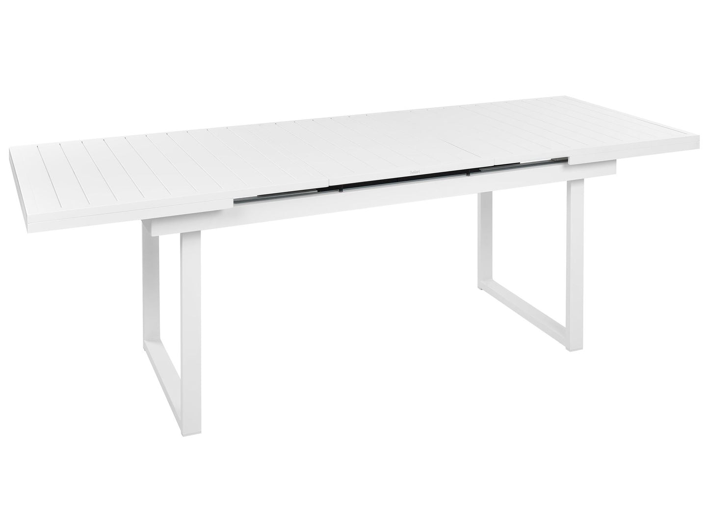 Garden Dining Set 8 Seater VALCANETTO/GROSSETO Metal White