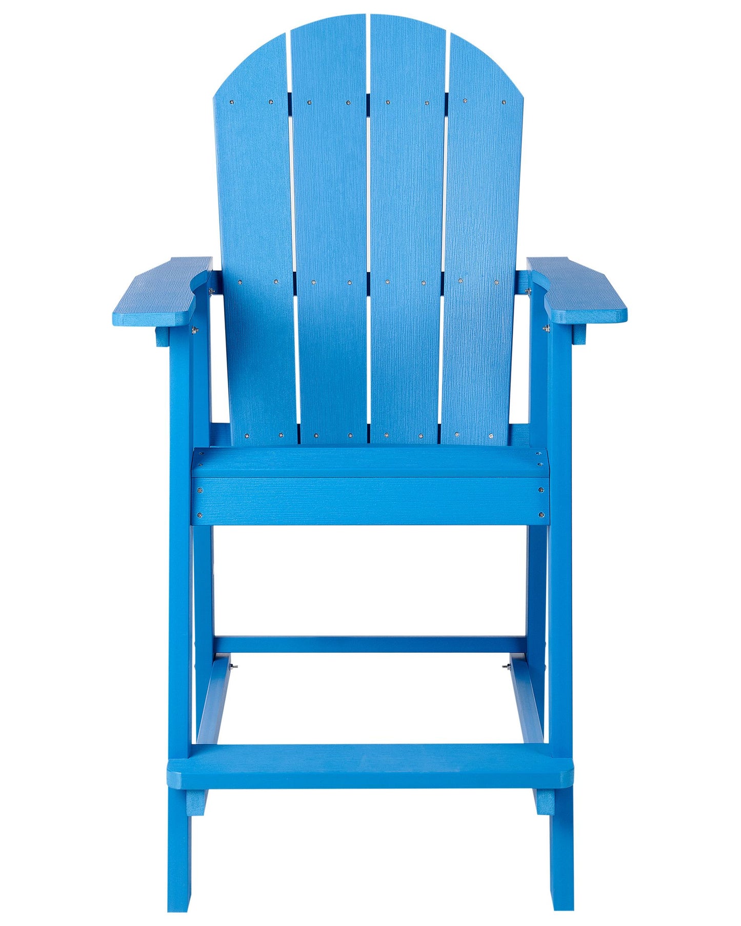 Garden Bar Chair ADIRONDACK Synthetic Material Blue