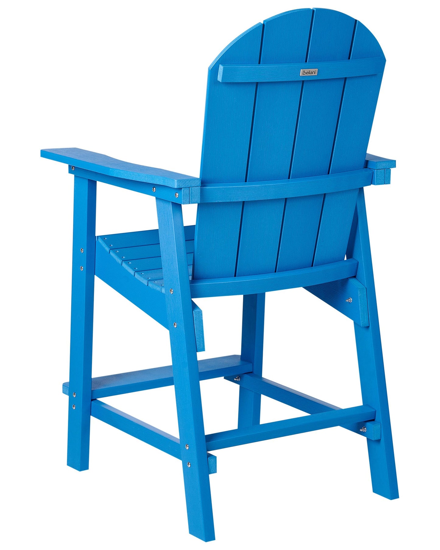 Garden Bar Chair ADIRONDACK Synthetic Material Blue