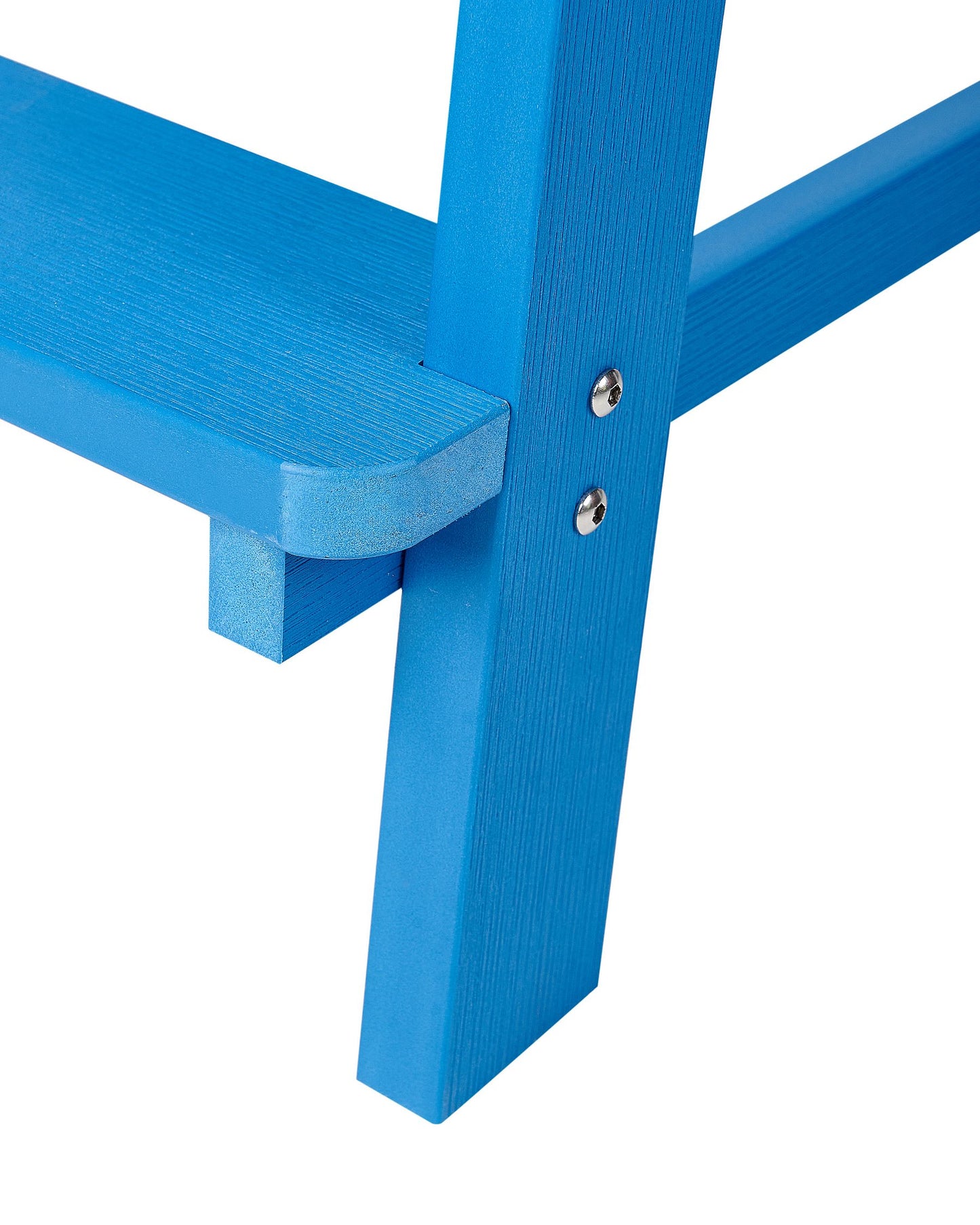 Garden Bar Chair ADIRONDACK Synthetic Material Blue