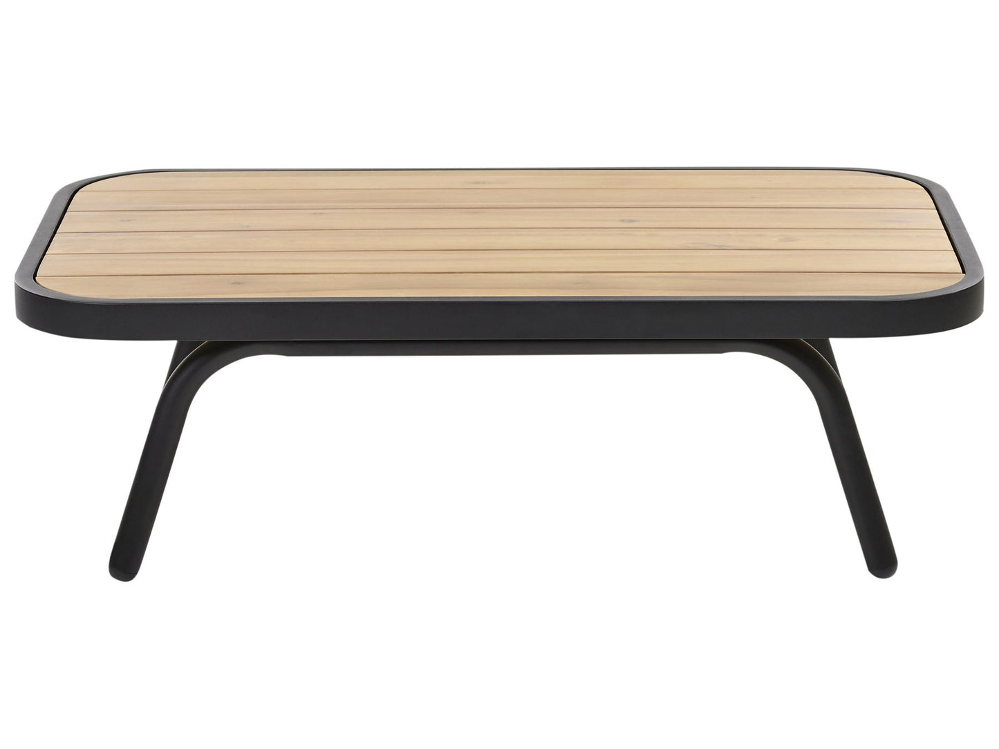 Garden Lounge Set with Table 4 Seater MINOZZO Certified Acacia Wood Olive Green